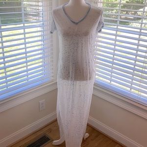 Designer maternity swim cover up